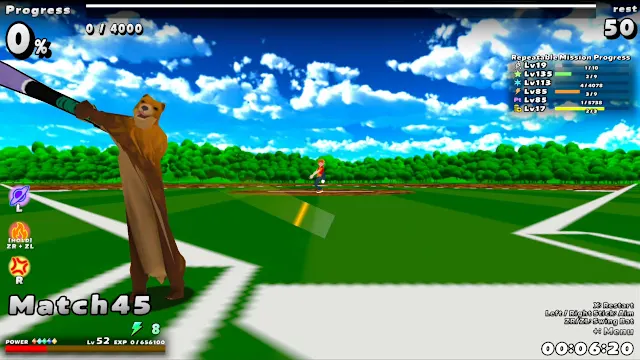 Pretty Home Run Derby - Re: Return of KUSOGAKI screenshot 1