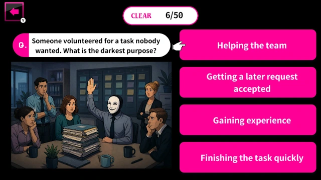 Psychopath Mind Quiz: Unmask Their Dark Nature screenshot 3