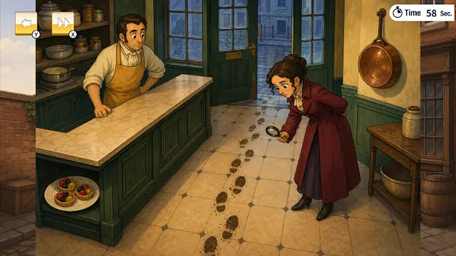 The Master Detective’s Eye -Memorize the Scene in 60 Seconds! Case Files from the Streets of 18th-Century London- screenshot 0