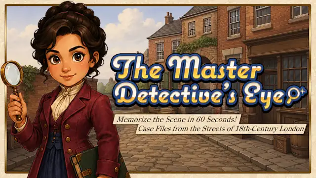 The Master Detective’s Eye -Memorize the Scene in 60 Seconds! Case Files from the Streets of 18th-Century London-