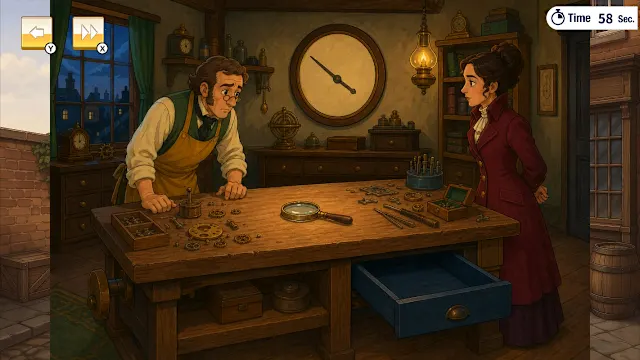 The Master Detective’s Eye -Memorize the Scene in 60 Seconds! Case Files from the Streets of 18th-Century London- screenshot 1