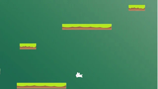 RABBIT AND TURTLE HARSH JUMP RACE screenshot 0