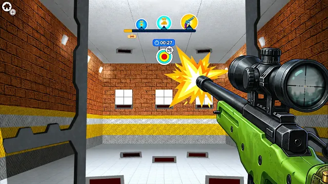 Nutty Gunner: 2D Squirrel Shooter screenshot 2