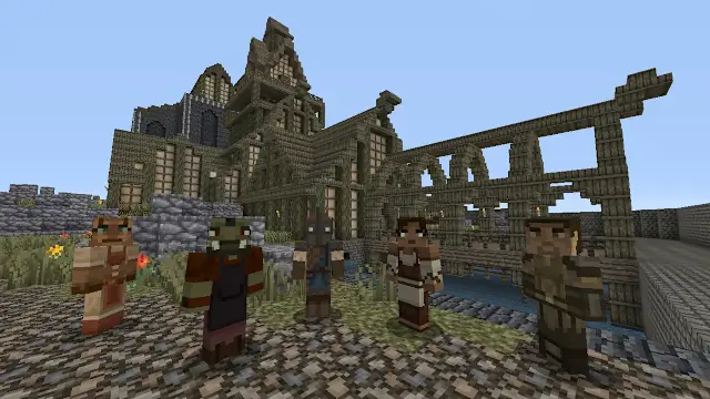 Minecraft Dragonborn Mash-up screenshot 2
