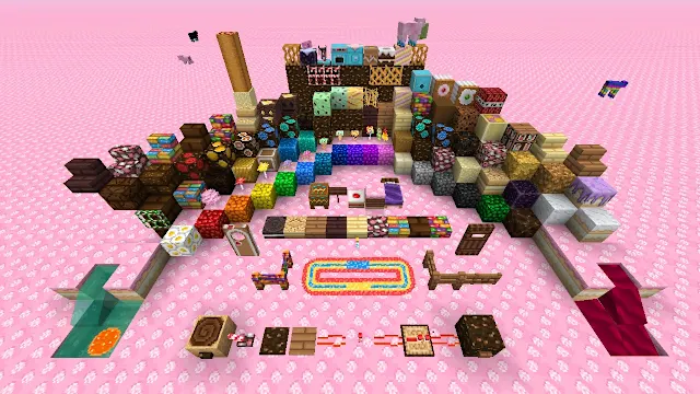 Candy Texture Pack screenshot 2