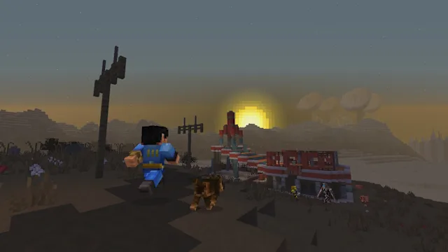 Minecraft Vault-Tec Mash-up