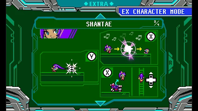 EX CHARACTER: SHANTAE screenshot 1