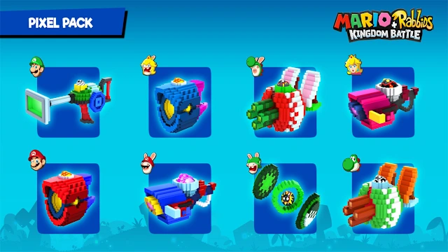 Mario + Rabbids® Kingdom Battle : Pixel Pack screenshot 2