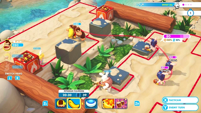 Mario + Rabbids® Kingdom Battle Donkey Kong Adventure screenshot 0