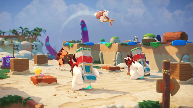 Mario + Rabbids® Kingdom Battle Donkey Kong Adventure screenshot 1