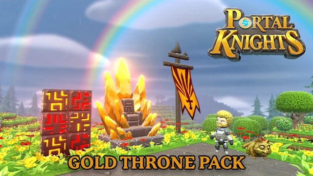 Portal Knights - Gold Throne Pack