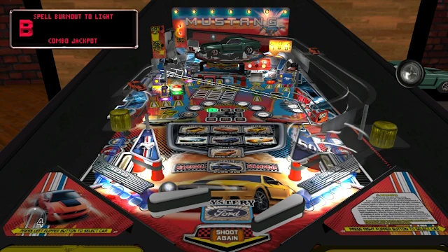 Stern Pinball Arcade: Mustang® Premium "Boss" screenshot 3