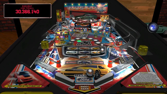 Stern Pinball Arcade: Mustang® Premium "Boss" screenshot 4