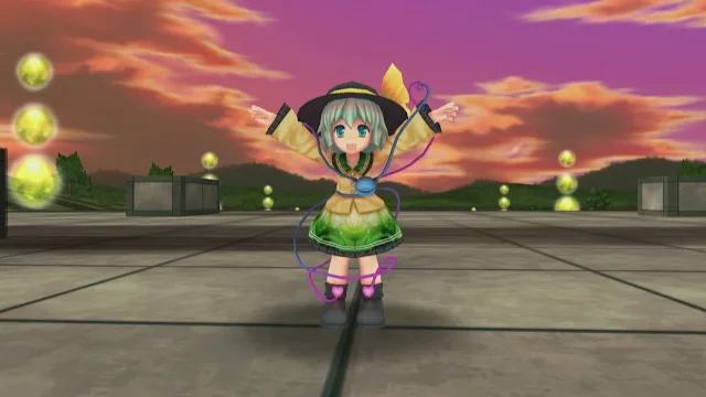 Touhou Kobuto V: Burst Battle - Koishi Komeiji screenshot 1
