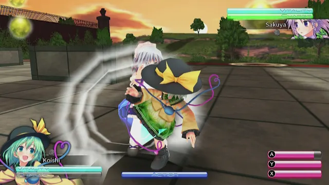 Touhou Kobuto V: Burst Battle - Koishi Komeiji screenshot 2