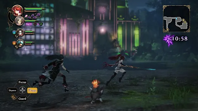Nights of Azure 2: Side story, The Foreigner in a Wonderland of Sweets screenshot 1