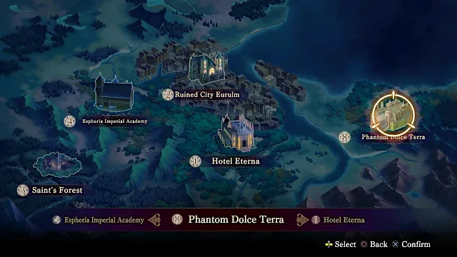 Nights of Azure 2: Side story, The Foreigner in a Wonderland of Sweets screenshot 0