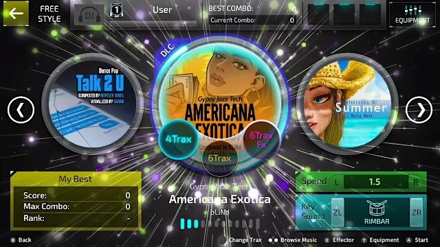 SUPERBEAT XONiC DLC Americana Exotica screenshot 0