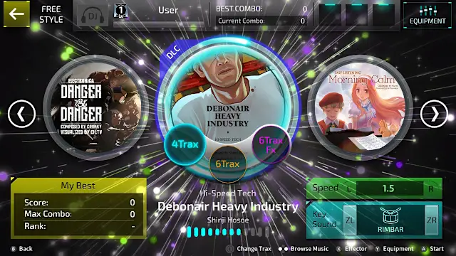 SUPERBEAT XONiC DLC Debonair Heavy Industry screenshot 0