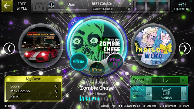 SUPERBEAT XONiC DLC Zombie Chase screenshot 0