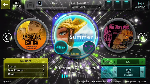 SUPERBEAT XONiC DLC Afternoon of Summer screenshot 0
