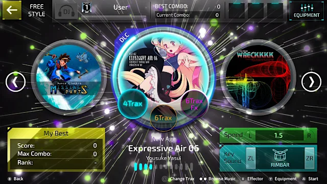 SUPERBEAT XONiC DLC Expressive Air 06 screenshot 0