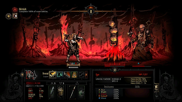 Darkest Dungeon®: The Crimson Court screenshot 2