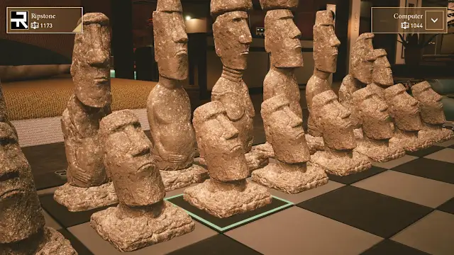 Chess Ultra: Easter Island chess set screenshot 1