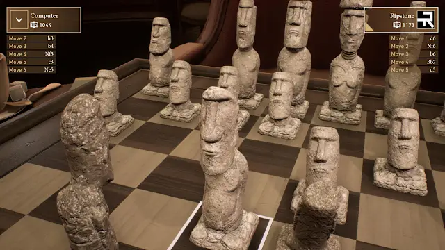 Chess Ultra: Easter Island chess set screenshot 2