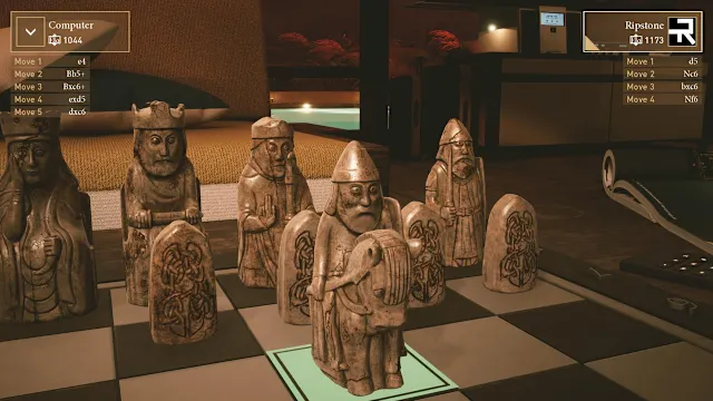 Chess Ultra: Isle of Lewis chess set screenshot 1