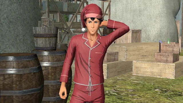 Additional Bertholdt Costume: "Pajama Outfit" screenshot 0