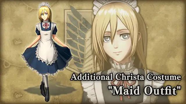 Additional Christa Costume: "Maid Outfit"