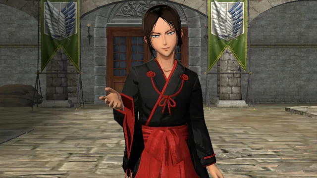 Additional Ymir Costume: "Shrine Maiden Outfit" screenshot 0