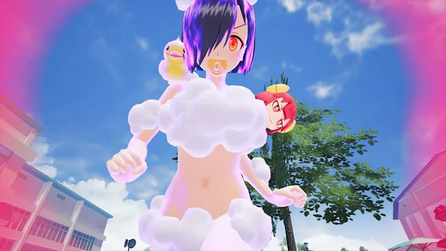Gal*Gun 2 - Bubble Bath Bikini Set screenshot 3