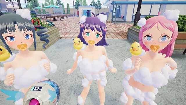 Gal*Gun 2 - Bubble Bath Bikini Set screenshot 0
