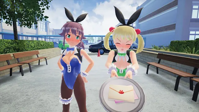 Gal*Gun 2 - Classy Bunny Girl Set screenshot 1