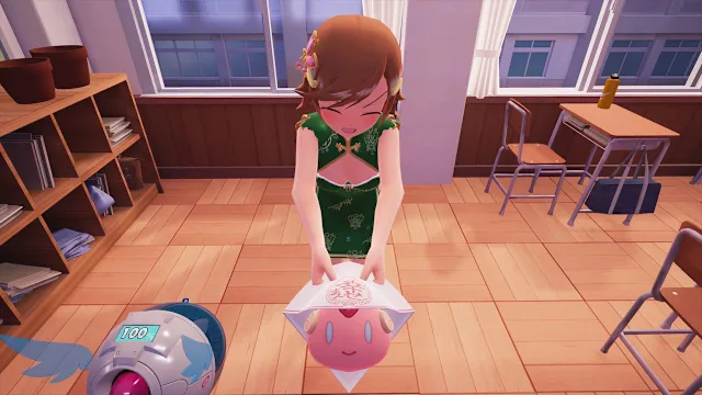 Gal*Gun 2 - Super-short Cheongsam Set screenshot 5