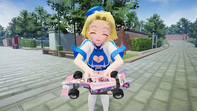 Gal*Gun 2 - Pole Position Pin-up Set screenshot 4