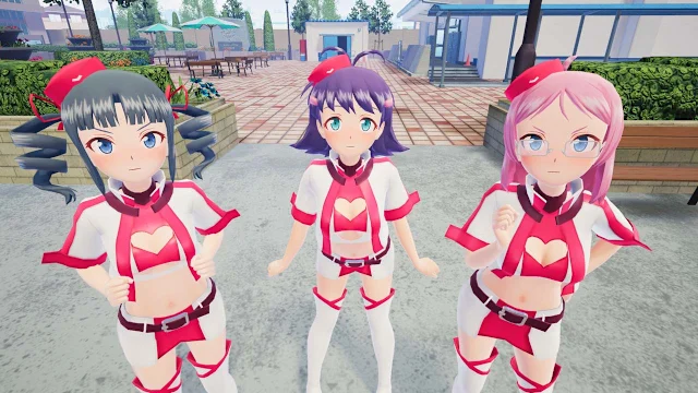 Gal*Gun 2 - Pole Position Pin-up Set screenshot 0