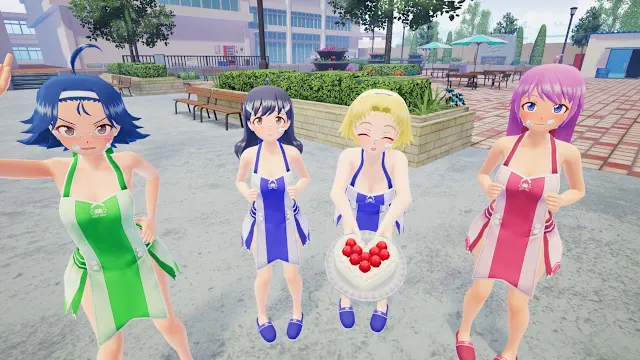 Gal*Gun 2 - Risque Apron Set screenshot 2