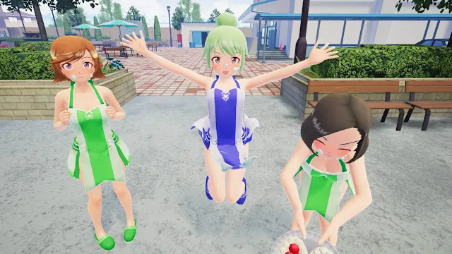 Gal*Gun 2 - Risque Apron Set screenshot 1