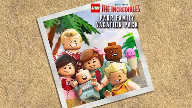 Parr Family Vacation Character Pack