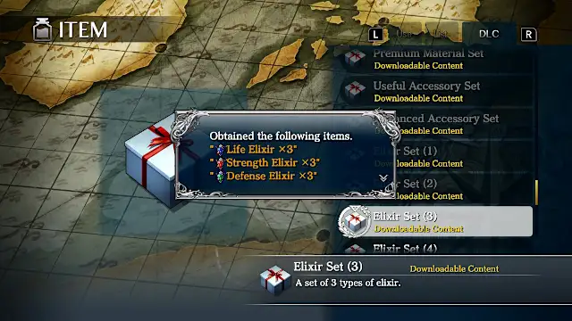 Ys VIII: Lacrimosa of DANA - Elixir Set 3 screenshot 1