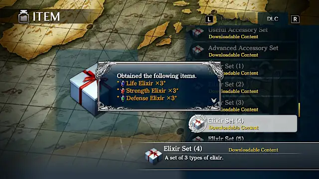 Ys VIII: Lacrimosa of DANA - Elixir Set 4 screenshot 1