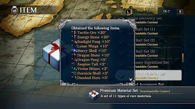 Ys VIII: Lacrimosa of DANA - Premium Material Set screenshot 1