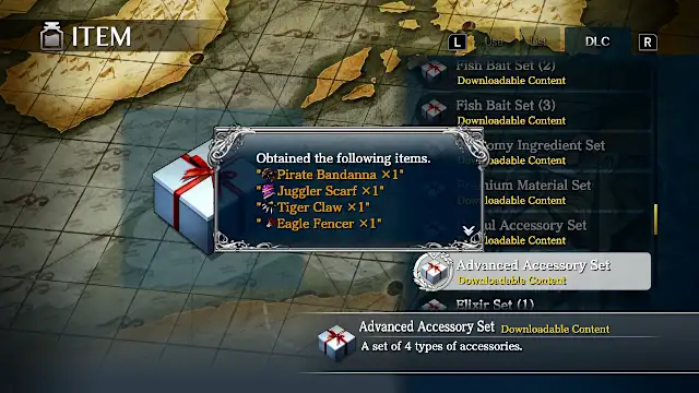 Ys VIII: Lacrimosa of DANA - Advanced Accessory Set screenshot 1