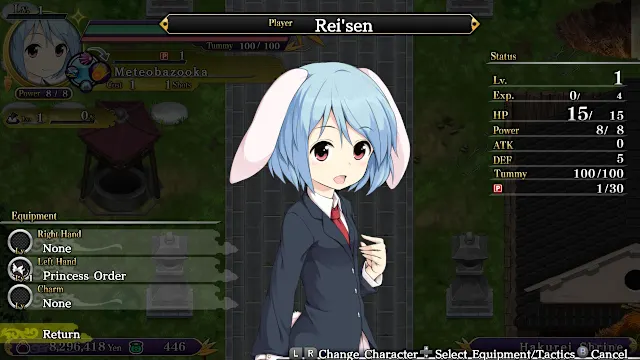 Playable Character - Rei'sen & Equipment screenshot 0