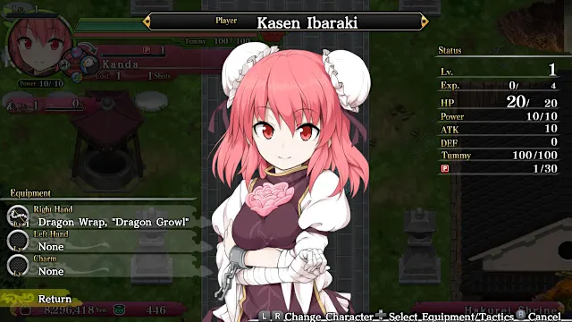 Playable Character - Kasen Ibaraki & Equipment screenshot 0