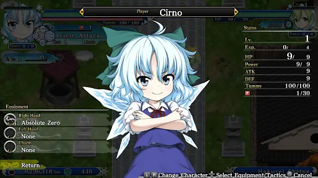 Playable Character - Cirno & New Partner - Daiyosei screenshot 0