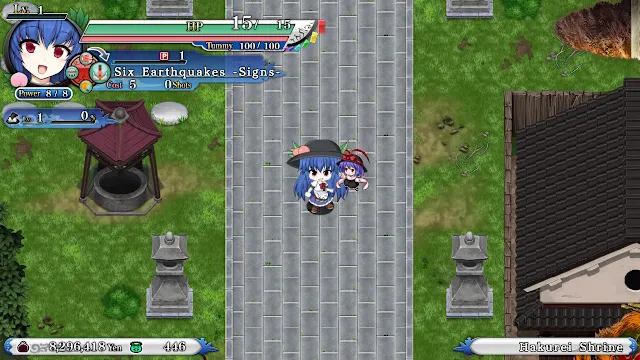 Playable Character - Tenshi Hinanawi & Equipment screenshot 1